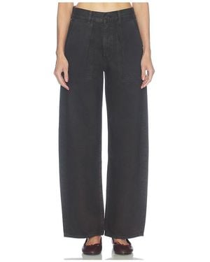 Agolde Low Curve Utility Jean - Black