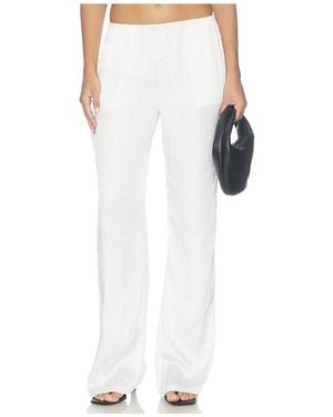 WeWoreWhat Silky Pull On Pant - White