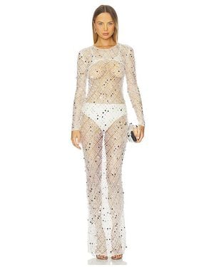 Paris Georgia Basics Vera Dress With Shrug - White