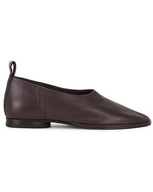 Mansur Gavriel Glove Slip On フラットシューズ - ブラウン