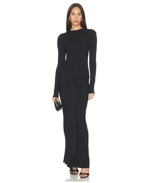 superdown Piper Long Sleeve Maxi Dress - Black
