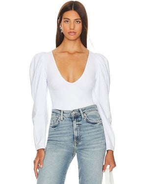 Free People Intimately Fp Va Va Voop ボディスーツ - ホワイト