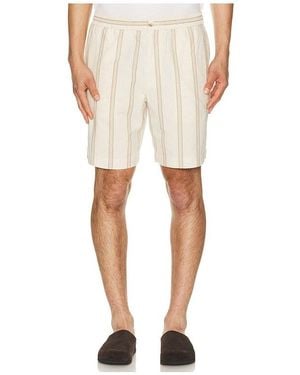 Vince Cove Stripe Short - Natural