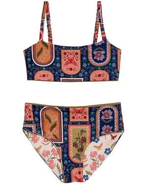 Agua Bendita Sky Fiore Bikini Set - Multicolour