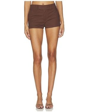 Lovers + Friends Lucia Mini Short En Color Marrón Talla (También En Xxs, Xs, S, M, Xl) - Multicolor