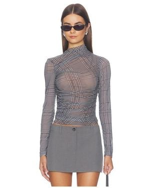 SER.O.YA Christina Mesh Top - Purple