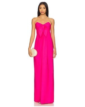 Caroline Constas Kaia Dress - Pink