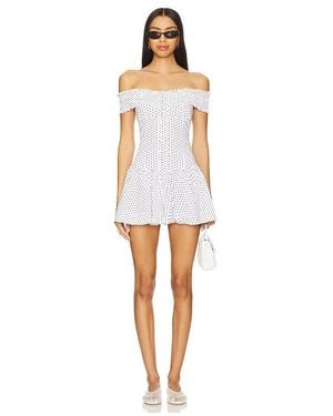 Frankie's Bikinis Mae Mini Dress - White