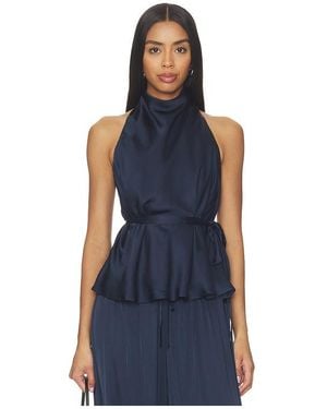 Lovers + Friends Maria Top - Blue
