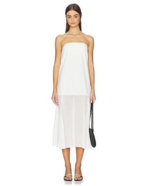 Free People X Free-Est Sabeen Tube Midi Dress - White