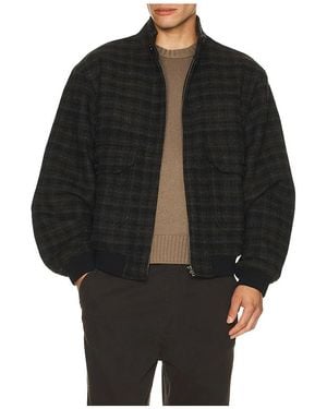Palmes Wool Blouson - Black