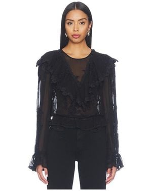 PAIGE Akari Blouse - Black