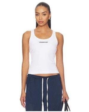CASABLANCA Ribbed Tank Top - Blue