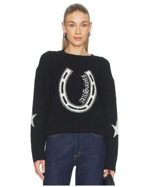AllSaints Kismet Jumper En Color Negro Talla (También En S) - Azul