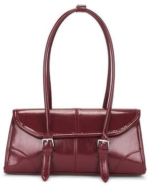 8 Other Reasons Umhängetasche Delphine Double Buckle - Rot