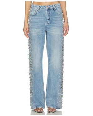 Ksubi Low Rider Kulture Krystal Wide Leg - Blue