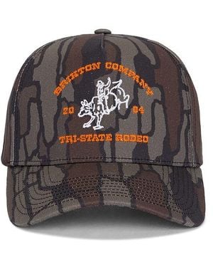 Brixton Danforth Netplus Snapback Hat - Black