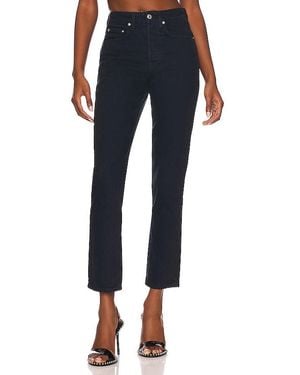 GRLFRND Karolina High Rise Straight Crop - Blue