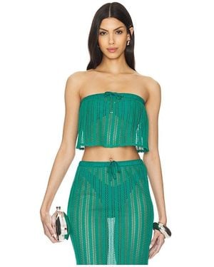 Lovers + Friends Sarai Top - Green