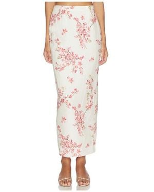 Agua Bendita Lirica Cauca Skirt - White