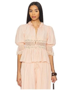 Free People X Intimately Forever Young Bed Jacket - Natural