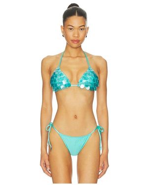 CAPITTANA Bea Shell Top - Blue