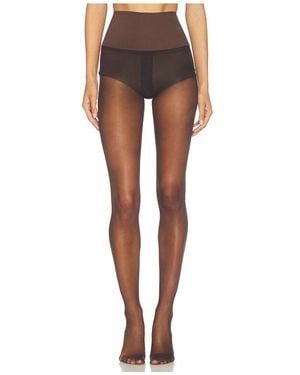 Commando The Essential Control Sheer Tights - Brown