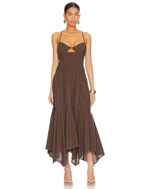 SNDY'S Tahlia Dress - Brown