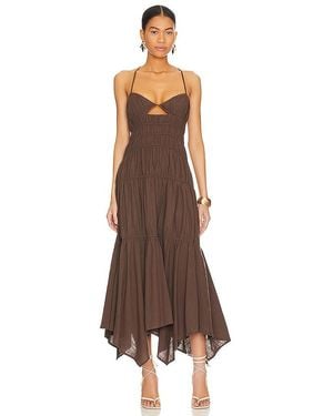 SNDY'S Tahlia Dress - Brown