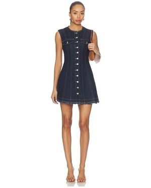 Jonathan Simkhai Hanley Sleeveless Mini Dress - Blue