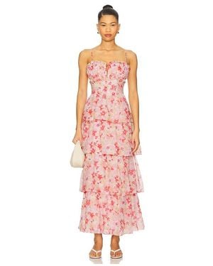 Astr Vonnessa Dress - Pink