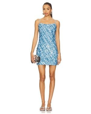 MILLY Minivestido Dress En Color Azul Talla En