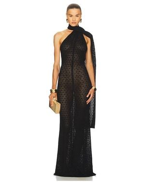Helsa Vestido Largo Robbyn En Color Negro Talla (También En M, Xl)