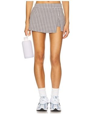 Free People X Fp Movement Printed Hot Shot Mini Skort - White
