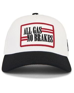 Rustler Hat Co. Gas No Brakes Hat - Red
