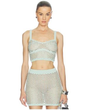 Fleur du Mal Spotlight Bralette - White