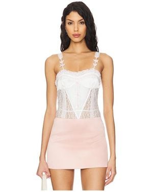 Free People X Intimately Fp Sweet Cheeks Bodysuit - Pink