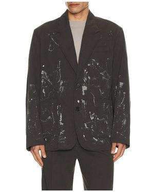 we11done Painted Jacket - Black