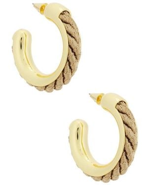 Eddie Borgo Roebling Hoops - Metallic