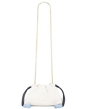 Veronica Beard Bolso Cruzado Pequeño Stash En Color Blanco Talla - Negro