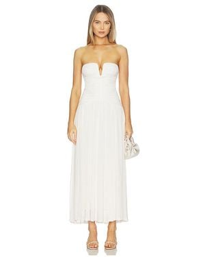 Nia Beverly Dress - White