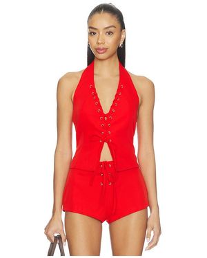 BY.DYLN Mila Top - Red