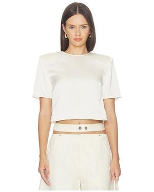 Camila Coelho Celina Top En Talla (También En Xxs, Xs, S, M, Xl) - Blanco