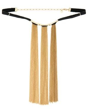 Ettika Hanging By A Moment Necklace - White