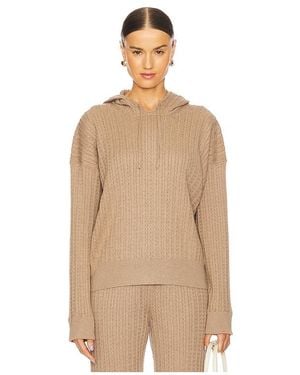 Jonathan Simkhai Cable Hoodie - Natural
