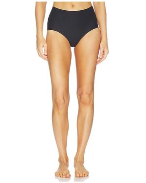 Commando Cotton High Rise Bikini Panty - Blue