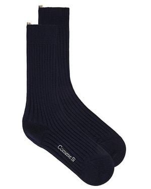 Comme Si The Merino Chunky Sock - ブルー