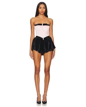 Nana Jacqueline Valentine Romper - Black