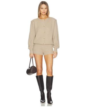 SER.O.YA Sable Knit Romper - Natural