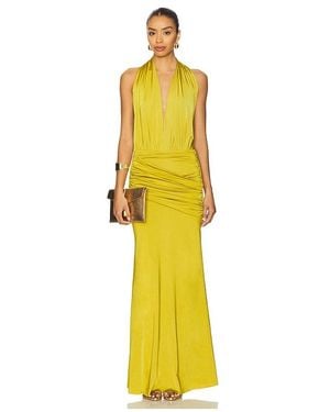 Casona La Dona Dress - Yellow